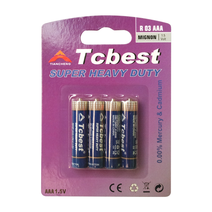 	 碳性7号R03挂卡
